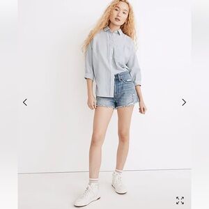NWT Madewell Relaxed Denim Shorts